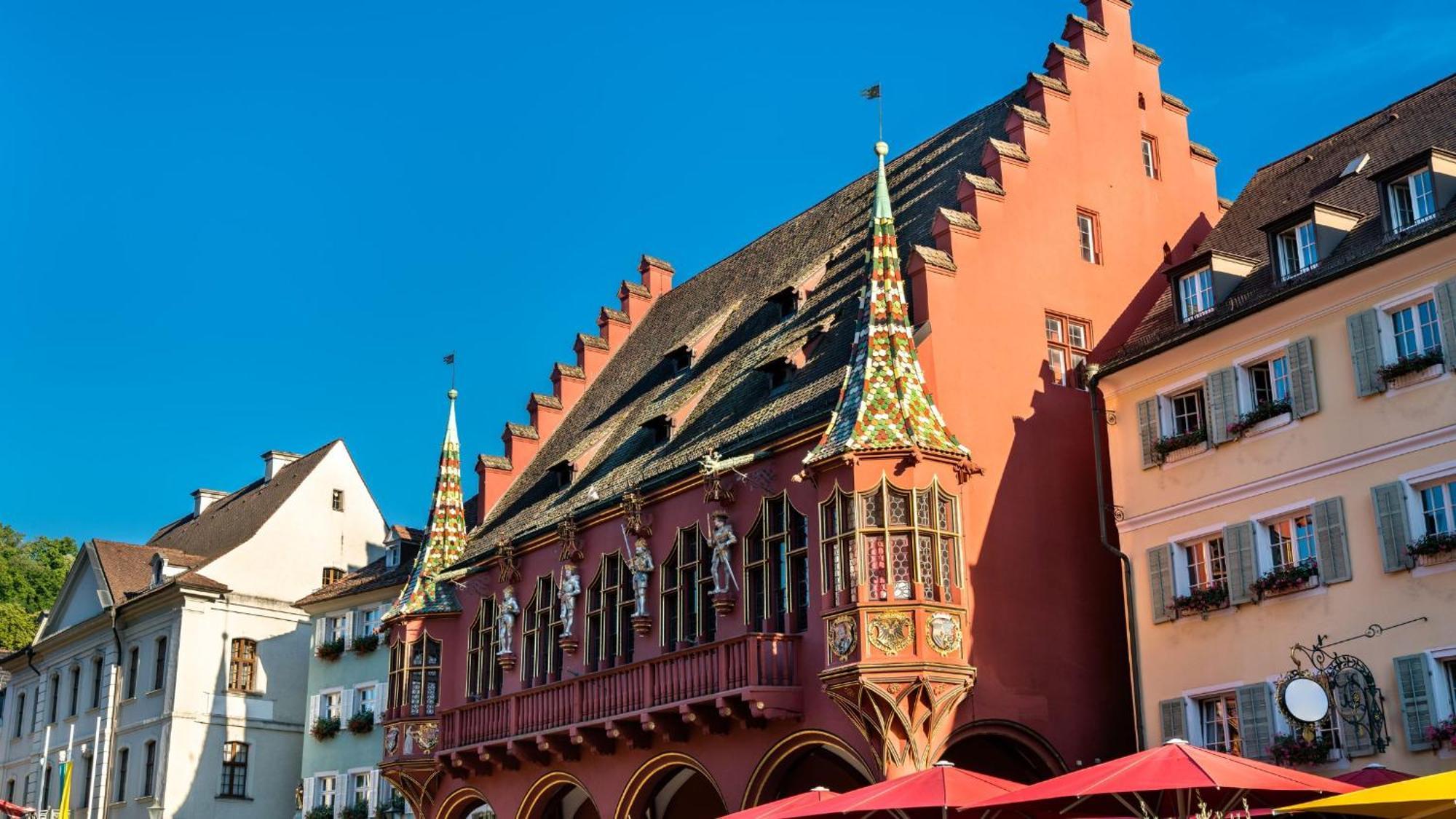 Ferienwohnung Muenster, Sehr Zentral ไฟรบวร์กอิมไบรส์เกา ภายนอก รูปภาพ