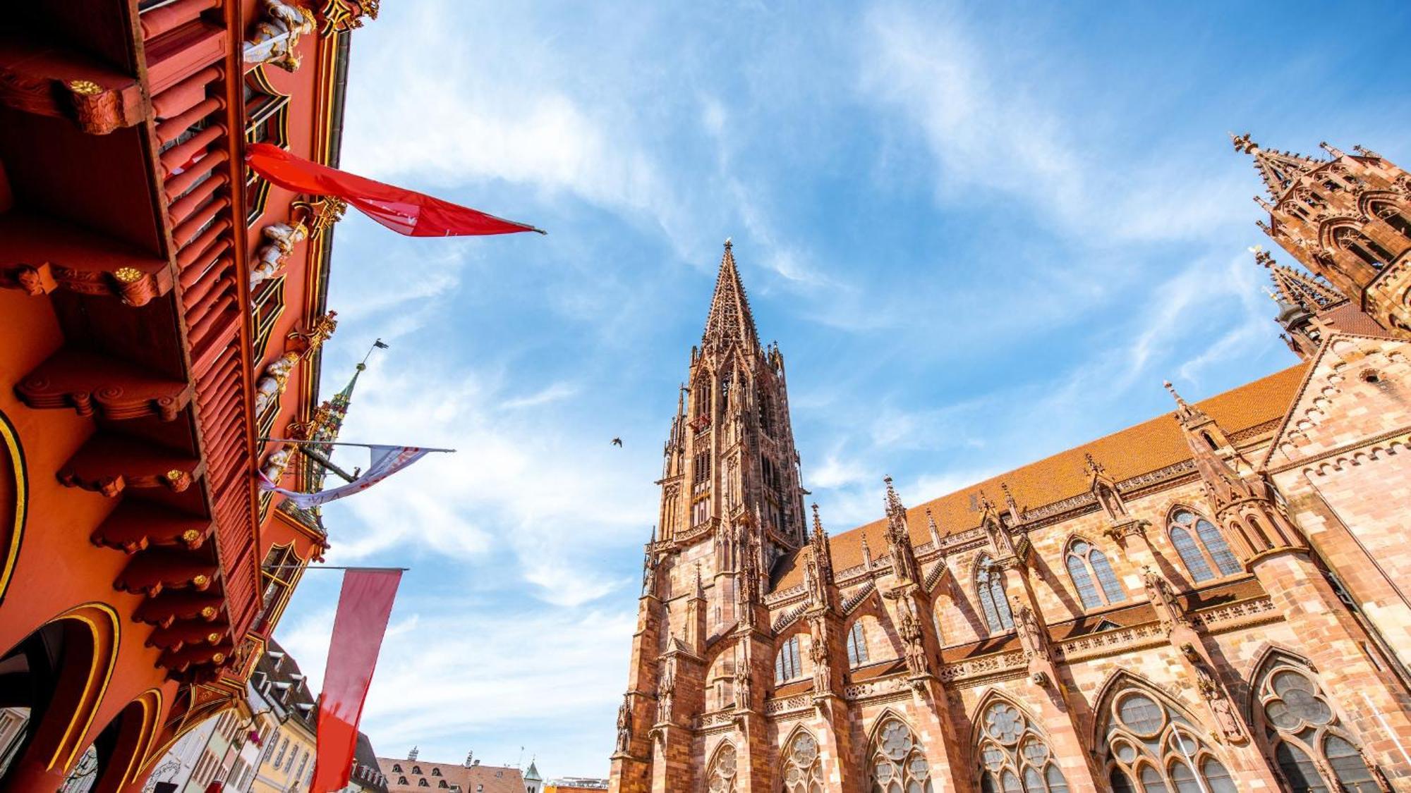 Ferienwohnung Muenster, Sehr Zentral ไฟรบวร์กอิมไบรส์เกา ภายนอก รูปภาพ